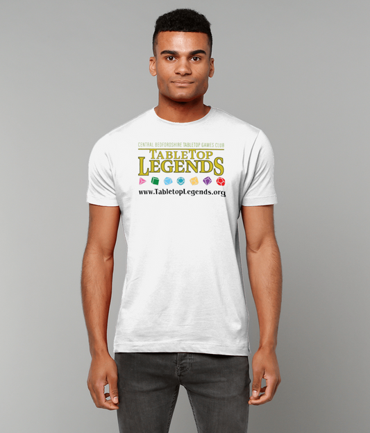 Tabletop Legends Logo T-Shirt (White)