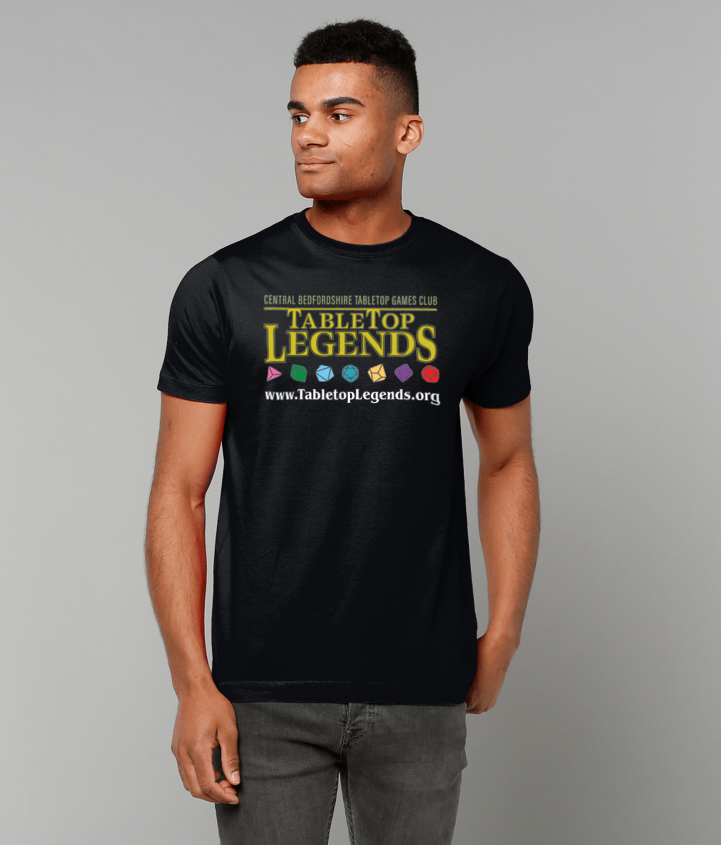 Tabletop Legends Logo T-Shirt (Black)