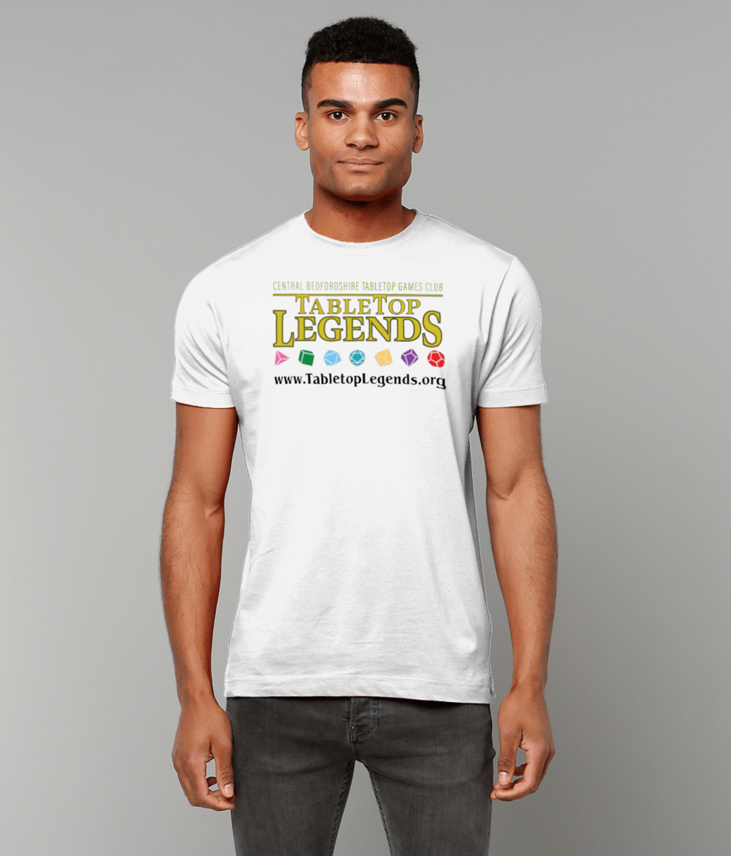 Tabletop Legends Logo T-Shirt (White)