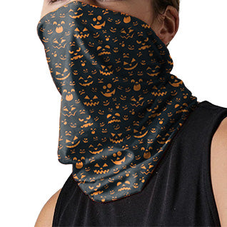 Pumpkin Smiles: Morf® - Multi Use Face Covering