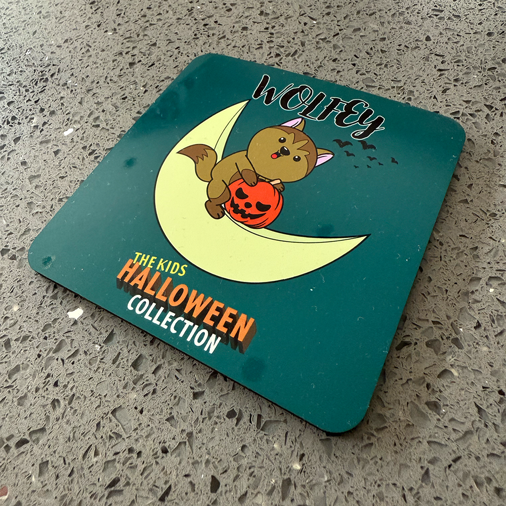 The Kids Halloween Collection Pack of 4 Coasters